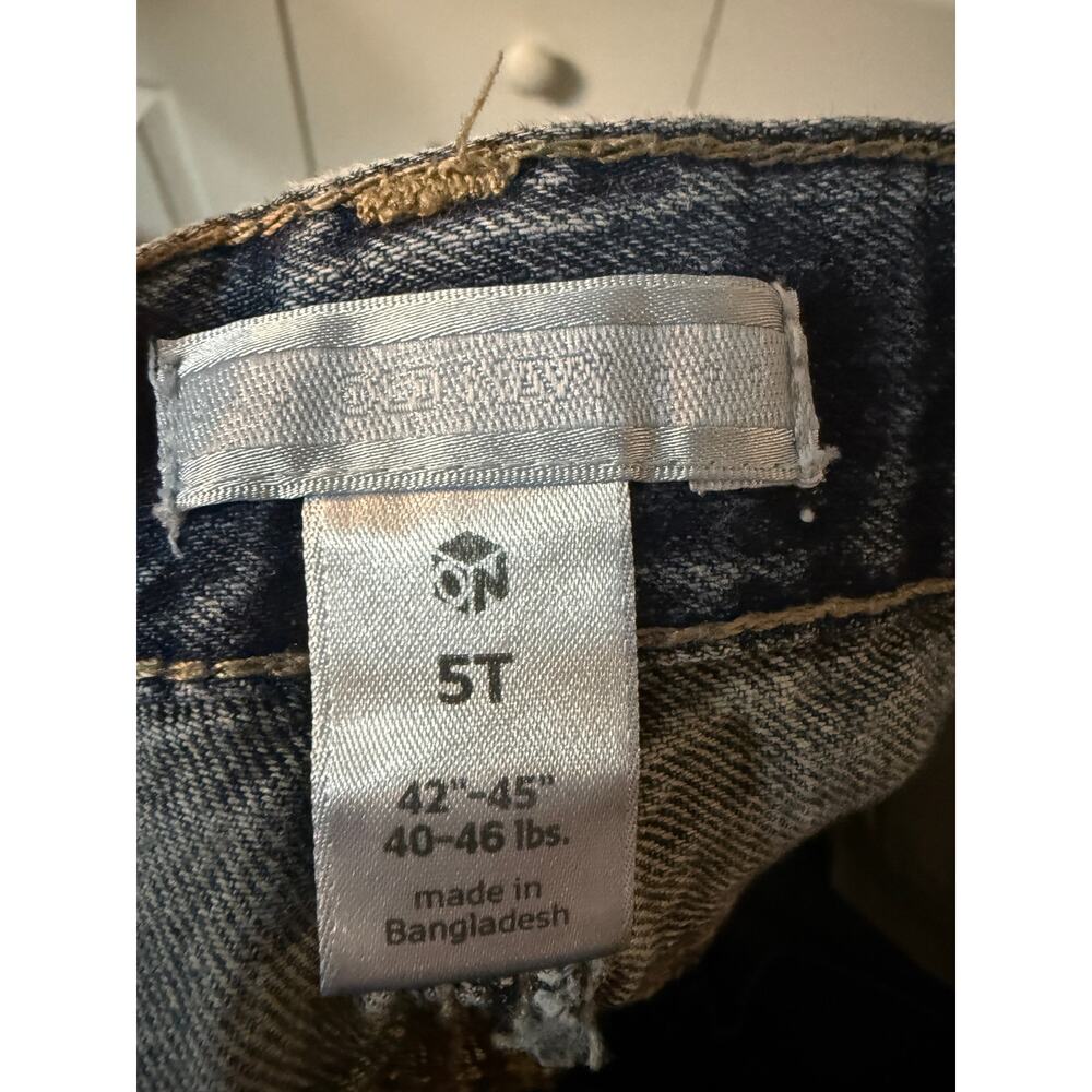 Old Navy Boys 5T Blue Jeans - Picture 2 of 3